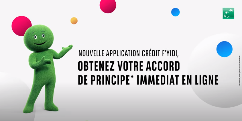 Voir la vidéo YouTube : Crédit F'Yidi - L'application mobile Crédit Conso de la BMCI